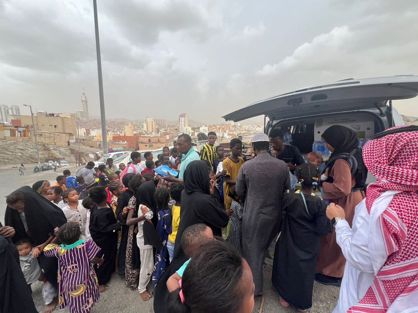 Food Pack Distribution (Mecca & Egypt)