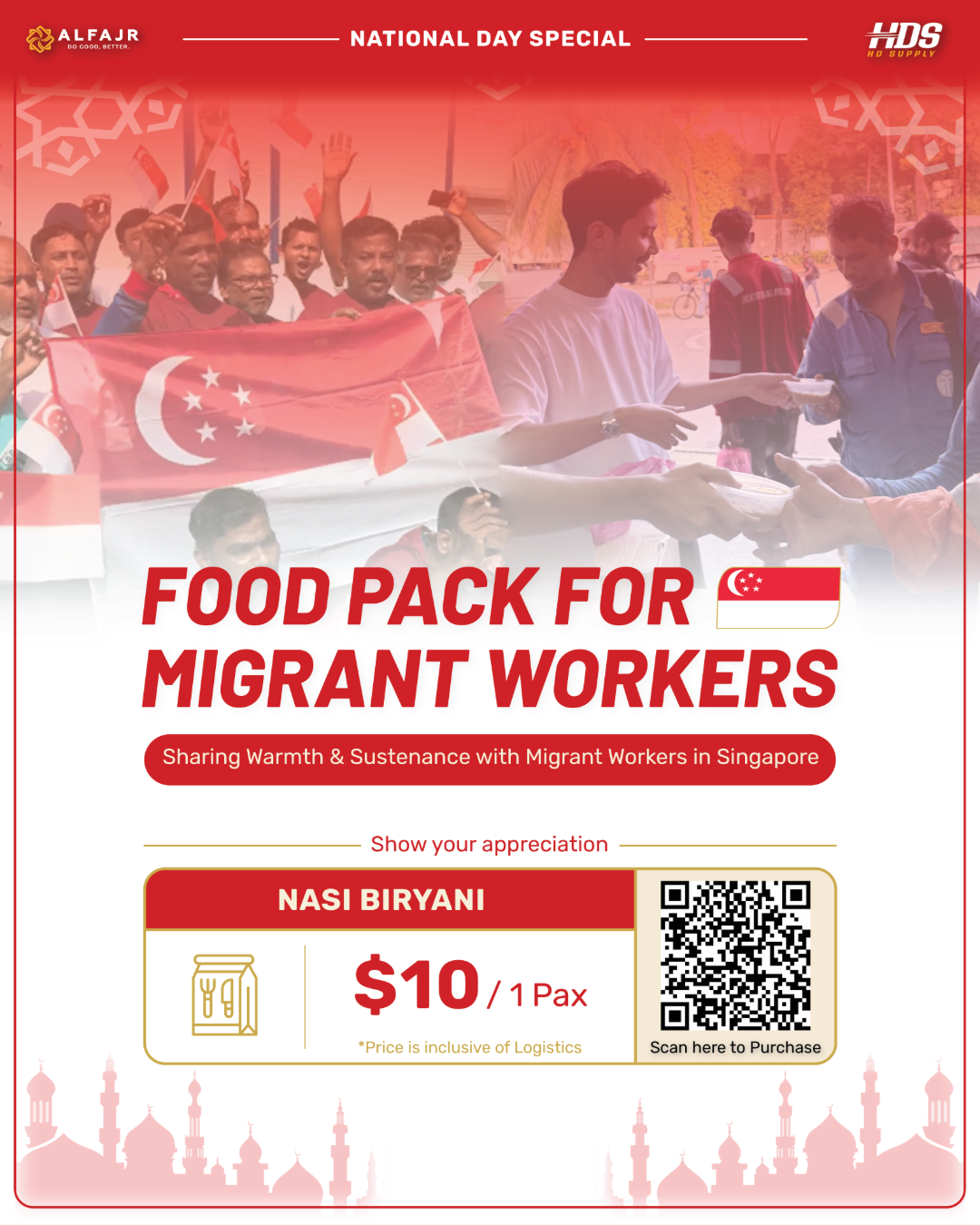 Food Pack for Migrant Workers