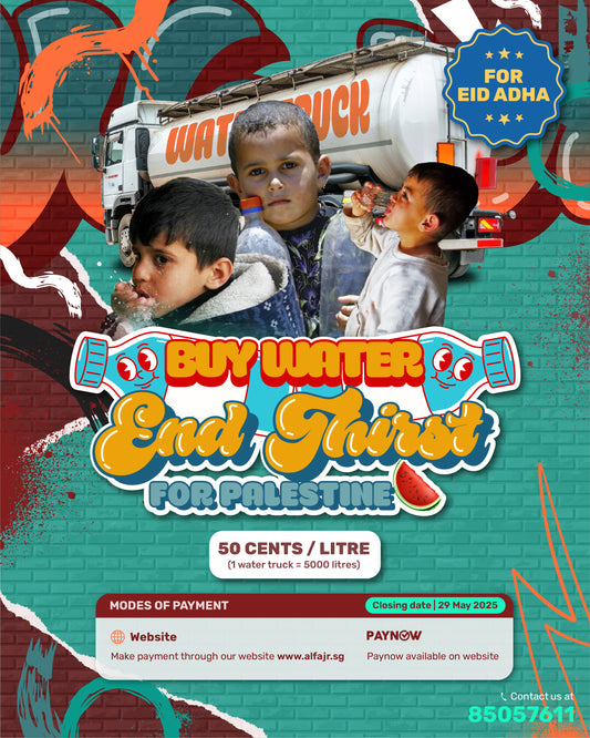 Buy Water, End Thirst For Eid Adha