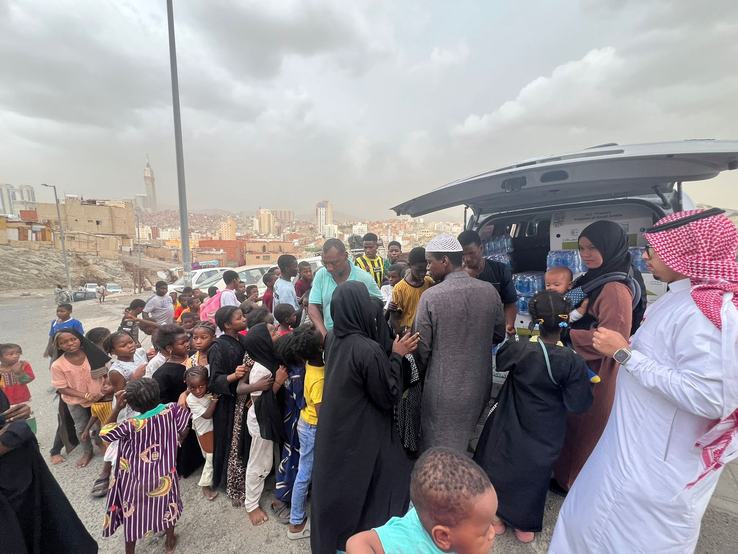 Food Pack Distribution (Mecca & Egypt)